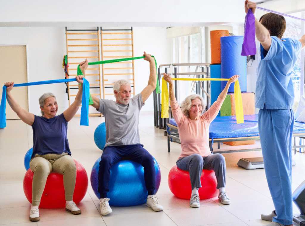 balance and strength exercises for seniors